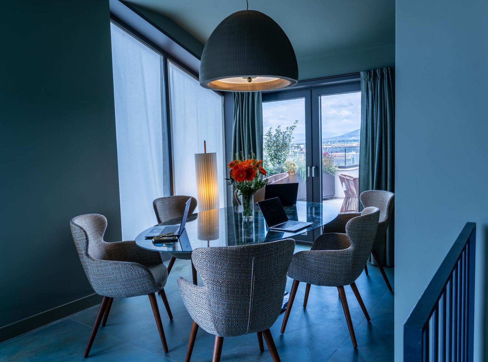 Columbus Urban Resort فلورنس المظهر الخارجي الصورة Dining room